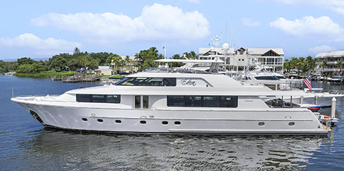 Motor Yacht Eden anchored in Naples profile image
